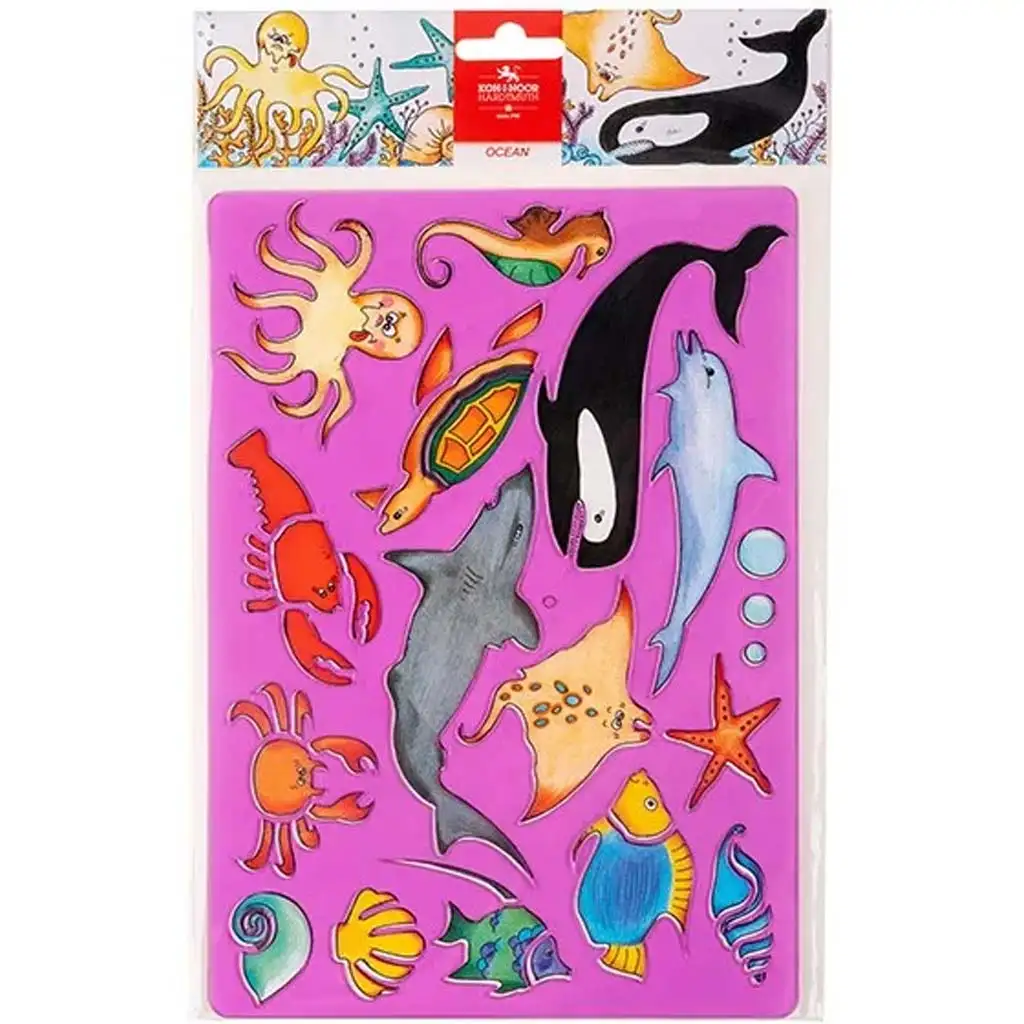 KOH-I-NOOR Kresliaca šablóna - Oceán