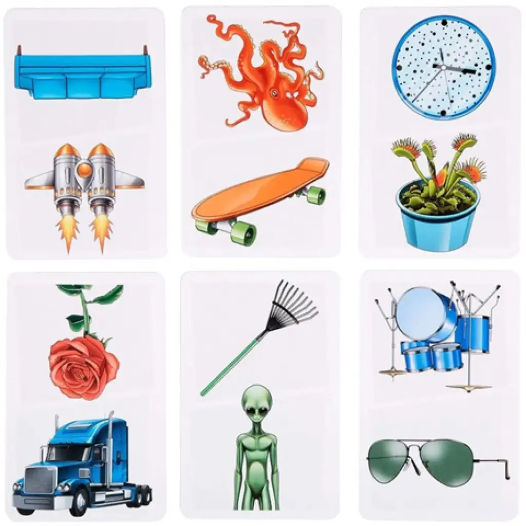 Kartová hra Pic Flip - Mattel kép 2