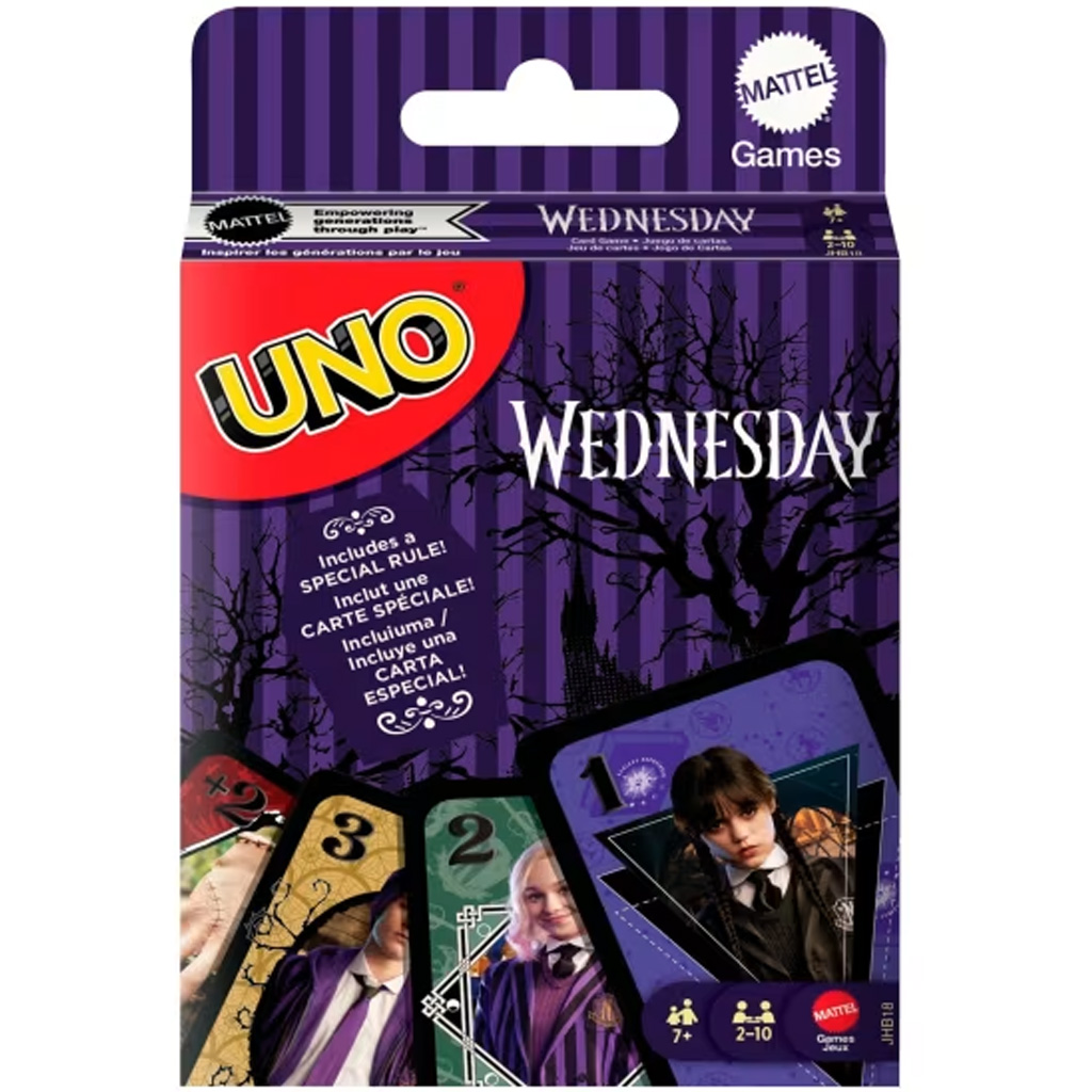 Kartová hra UNO Wednesday – Mattel
