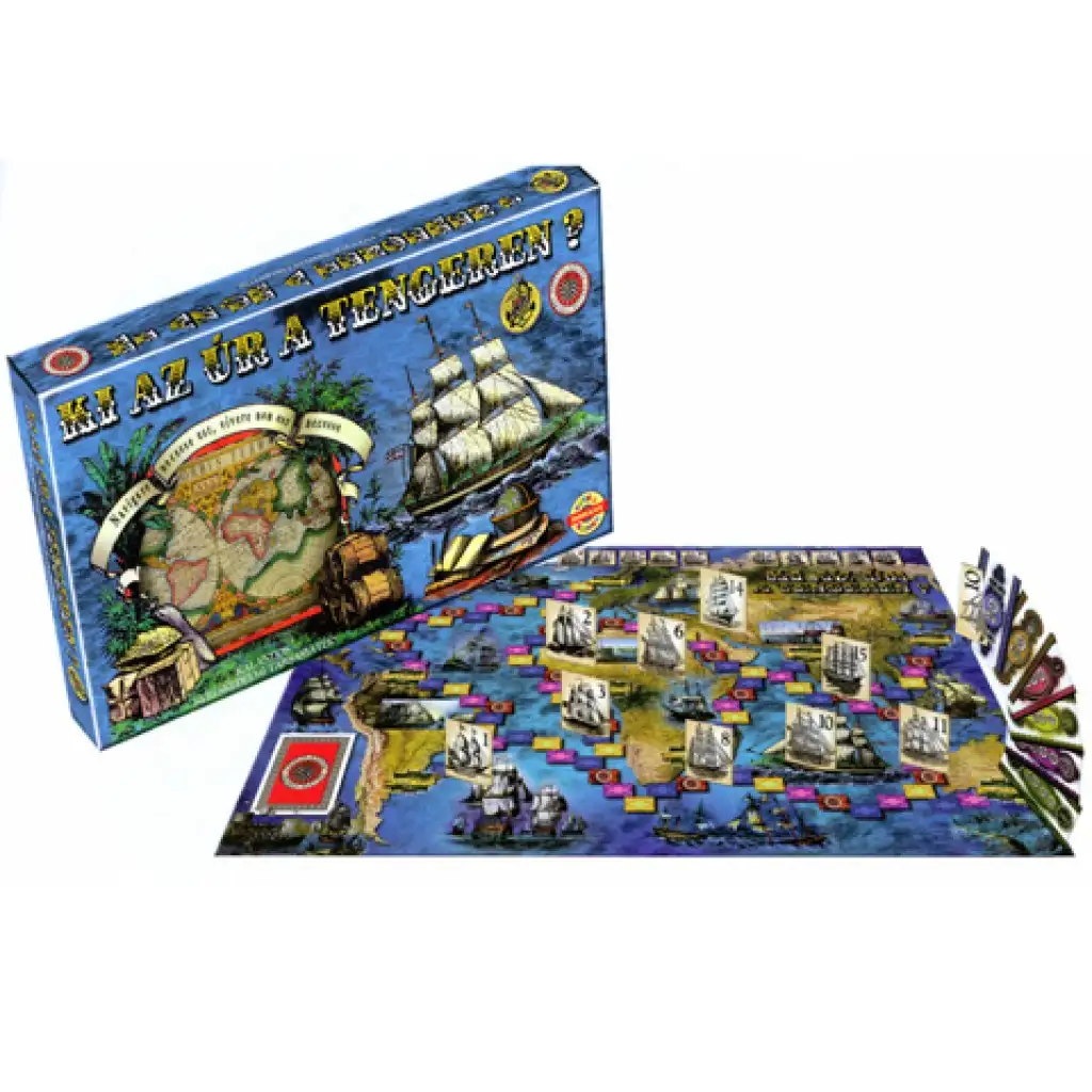 Hrdinovia siedmich morí spoločenská hra - D-Toys (maďarská verzia)