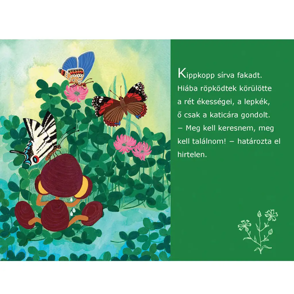 Kipkopp na tráve diapozitív