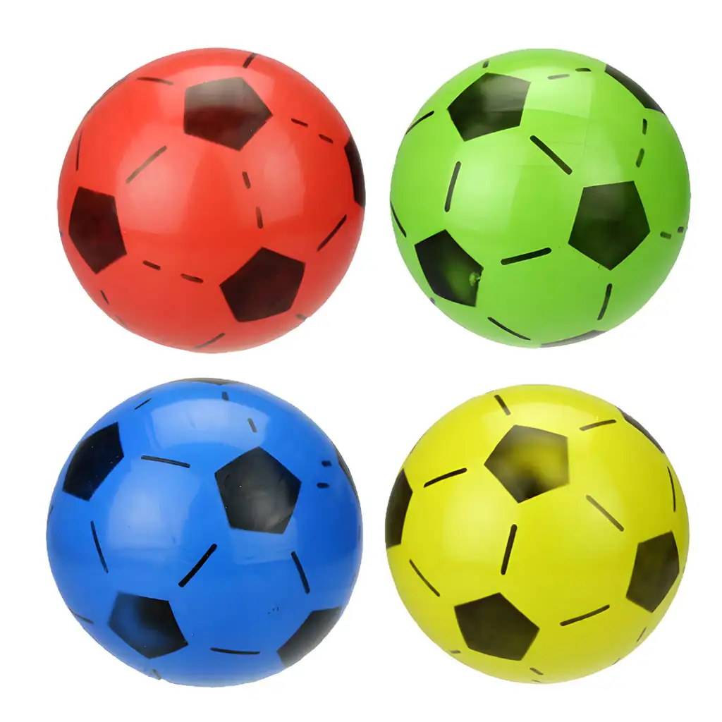 Klasická futbalová vzorovaná gumená lopta 23cm v rôznych variantoch