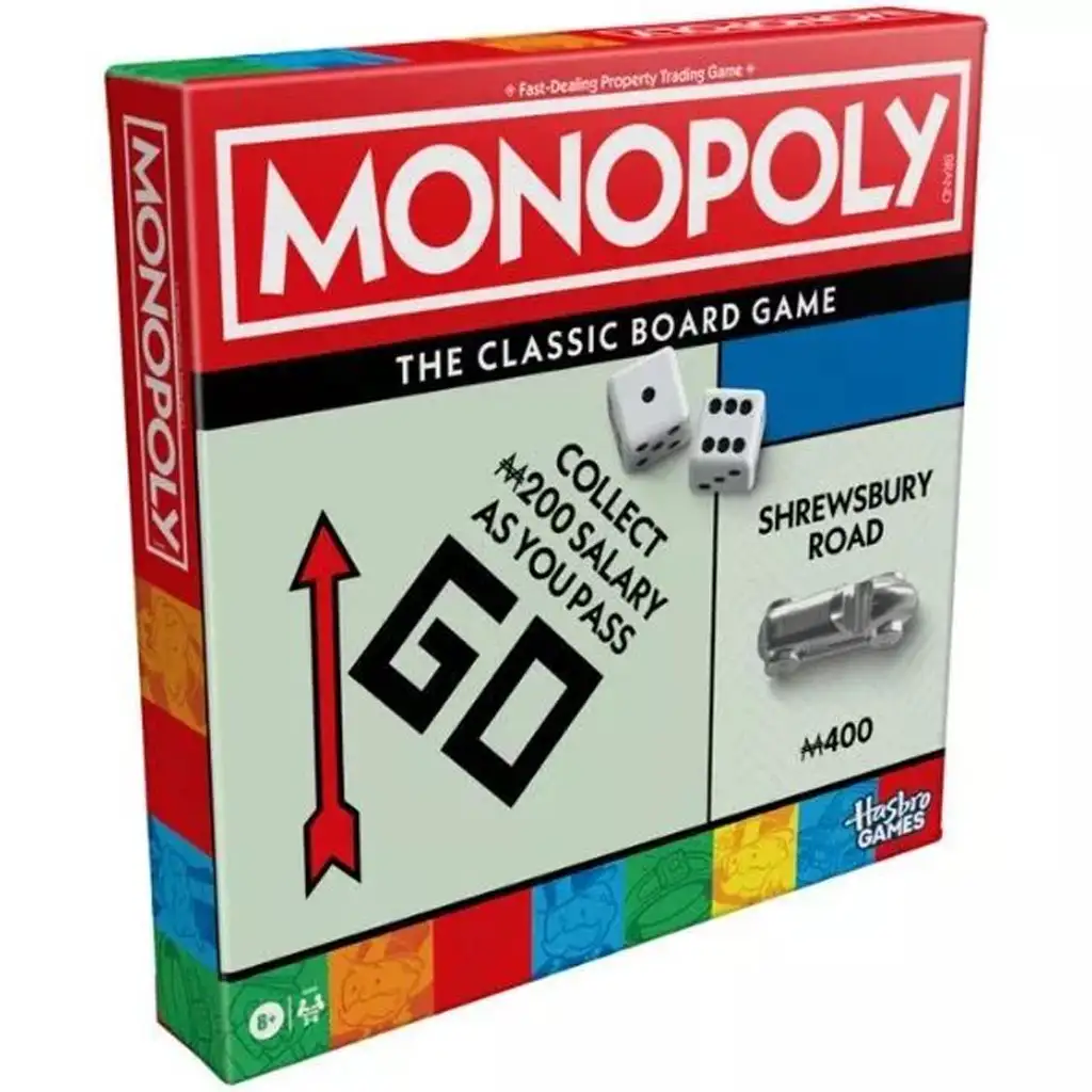 Klasická stolová hra Monopoly nová verzia - Hasbro