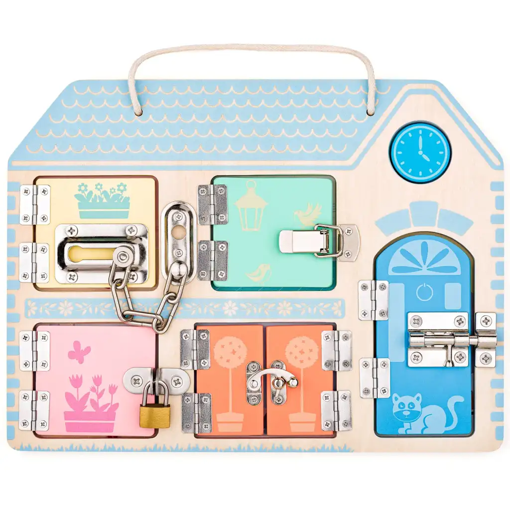 Kľúče a zámky rozvíjajúca hra - Woodyland