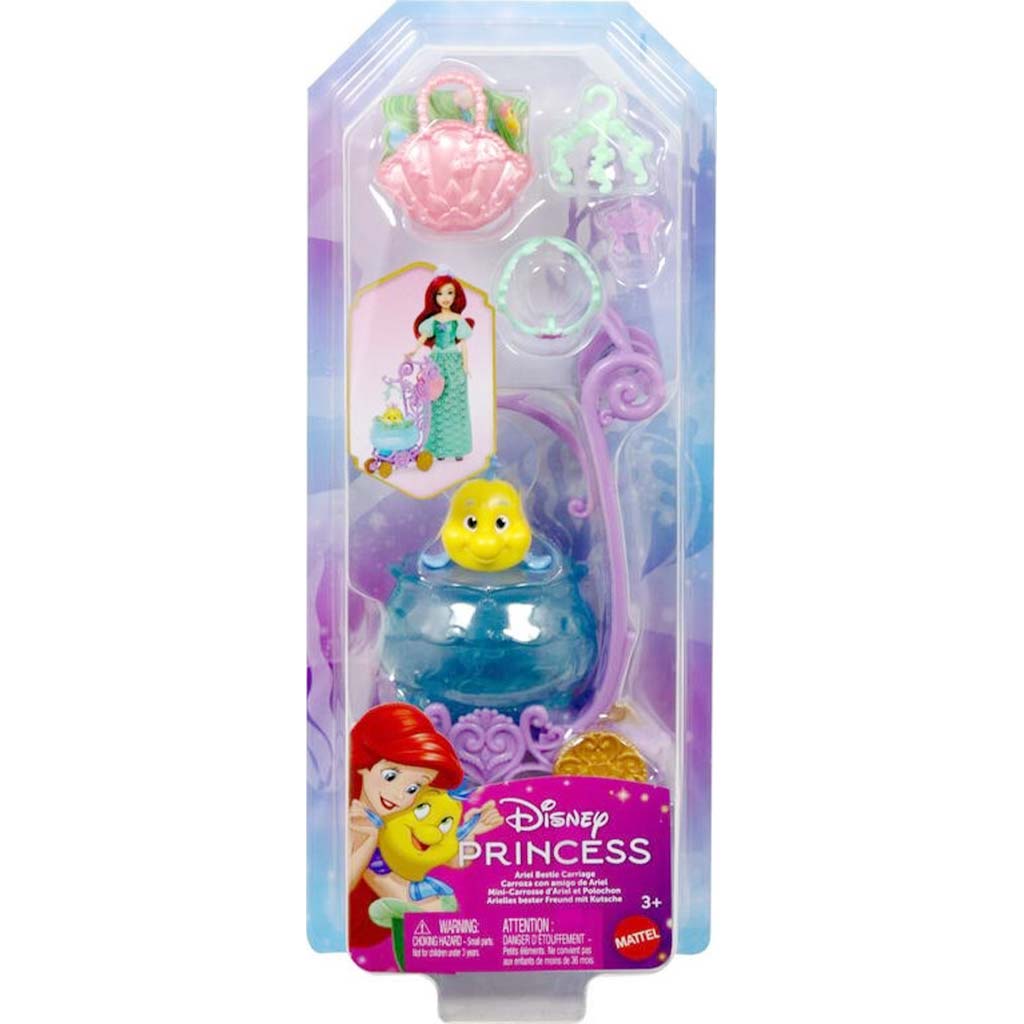 Kočiarik pre domáceho miláčika princeznej Ariel - Mattel