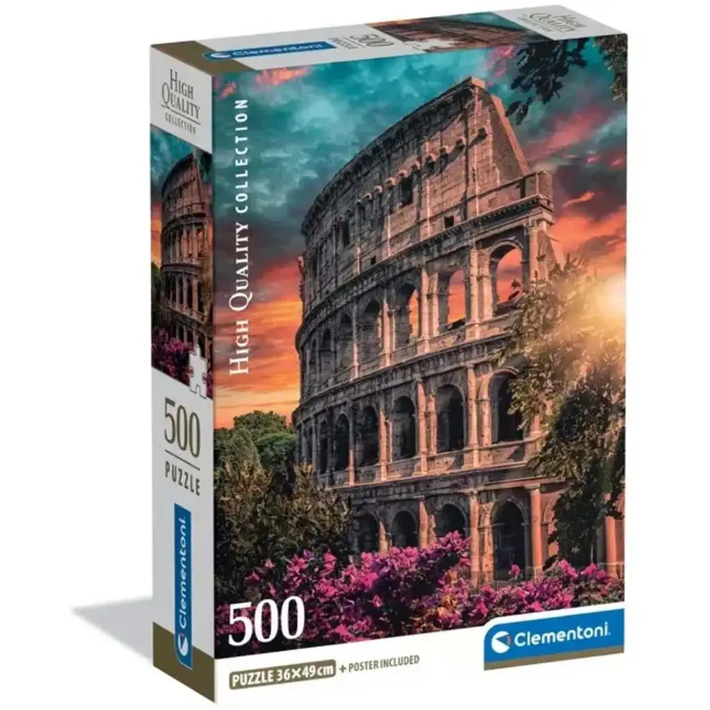 Koloseum, Flaviov amfiteáter HQC 500-dieliková puzzle - Clementoni