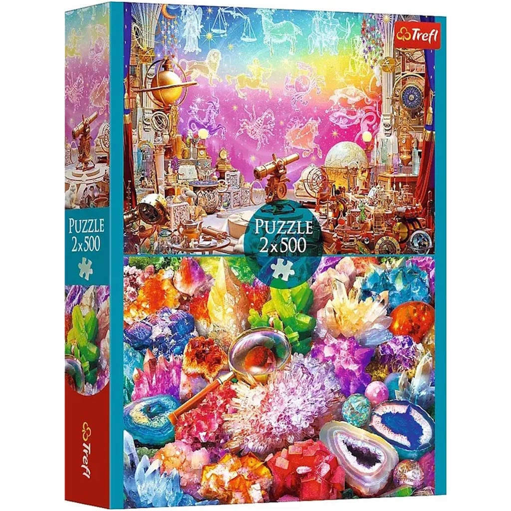 Kozmos a kryštály 2x500-dielne puzzle - Trefl
