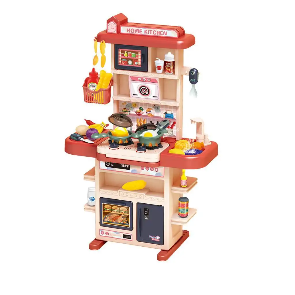 Kuchynská červená hra s osvetlením a zvukom, 43 kusov. kép 2