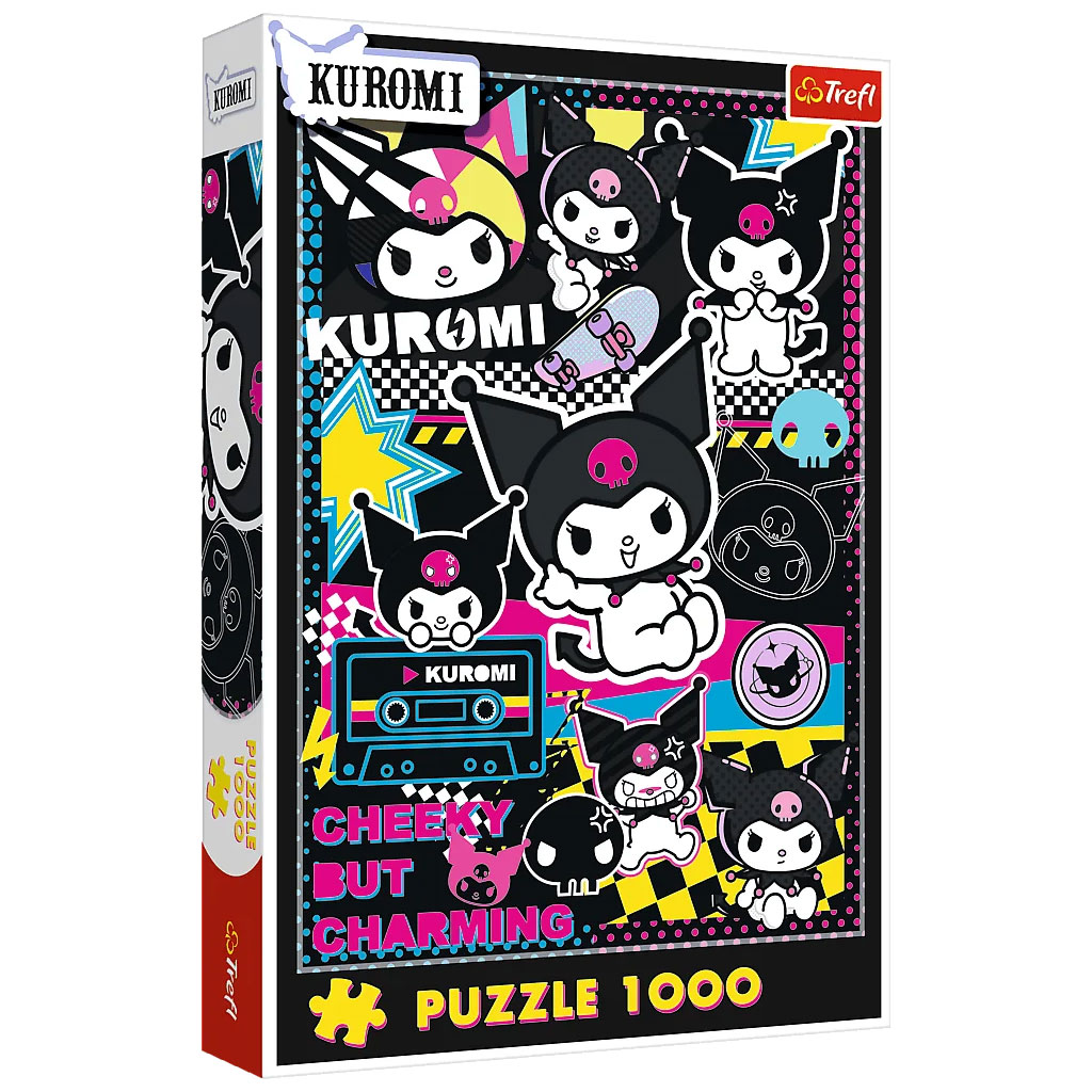 Kuromi nezbedne roztomilá 1000-dielna puzzle - Trefl