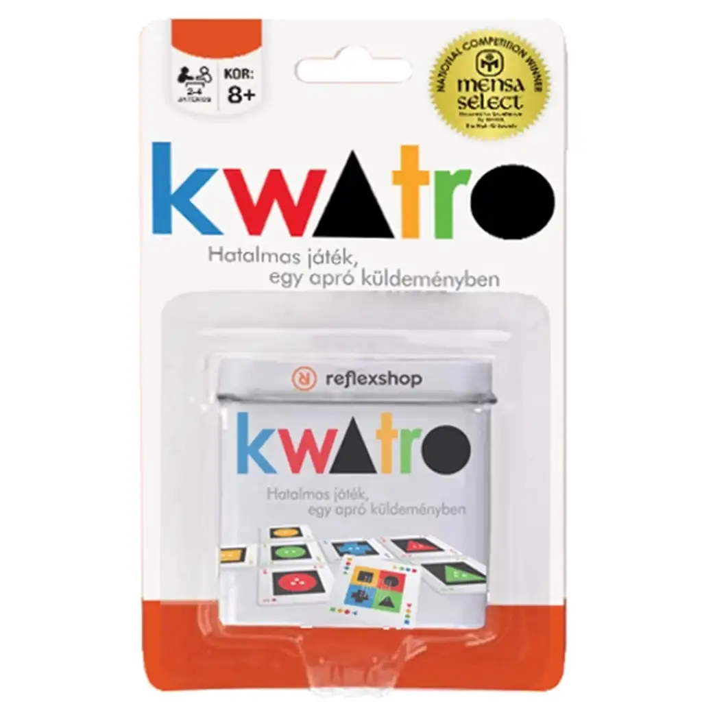 Kwatro stolová hra v blistrovom balení