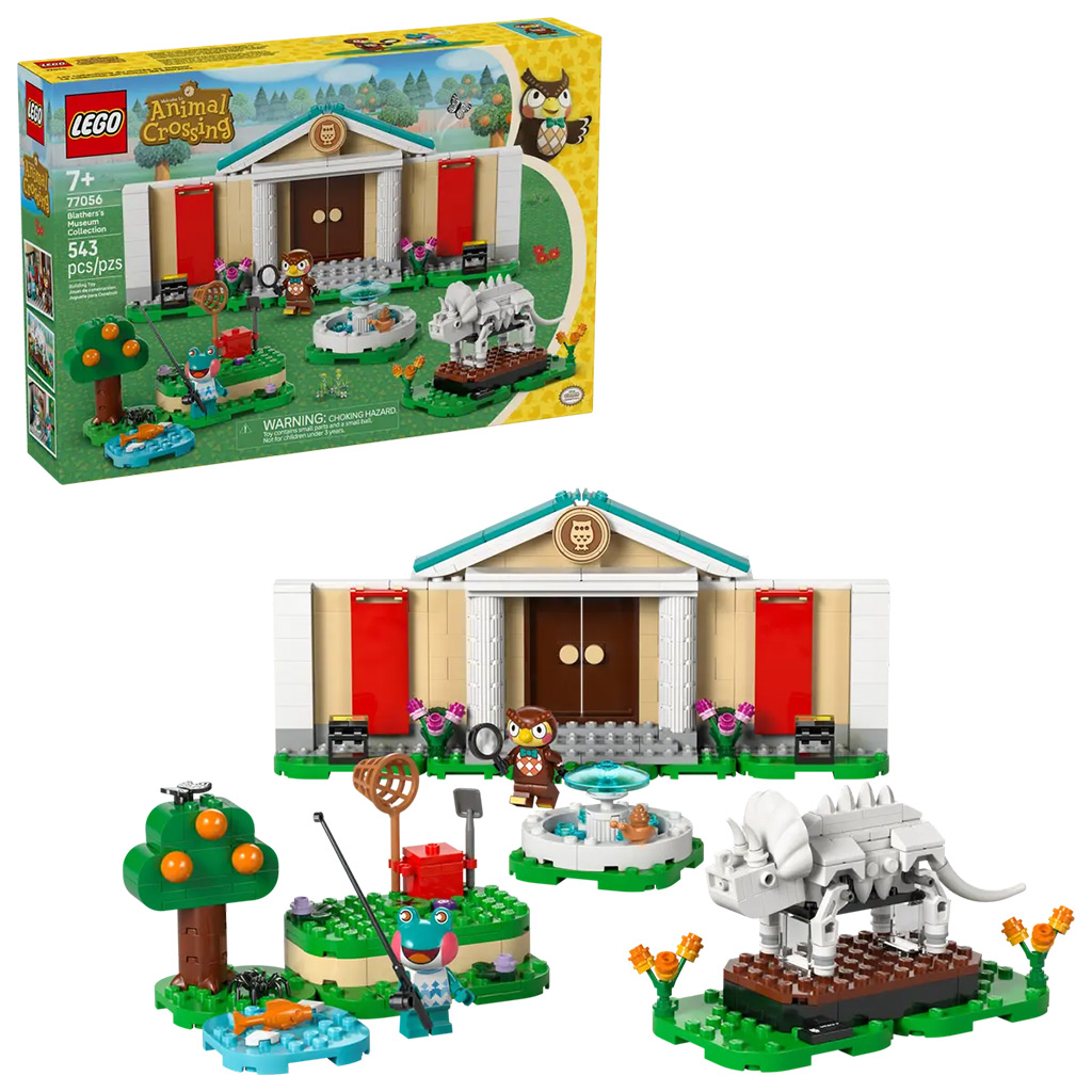 LEGO® Animal Crossing™: Blathersova zbierka v múzeu (77056)