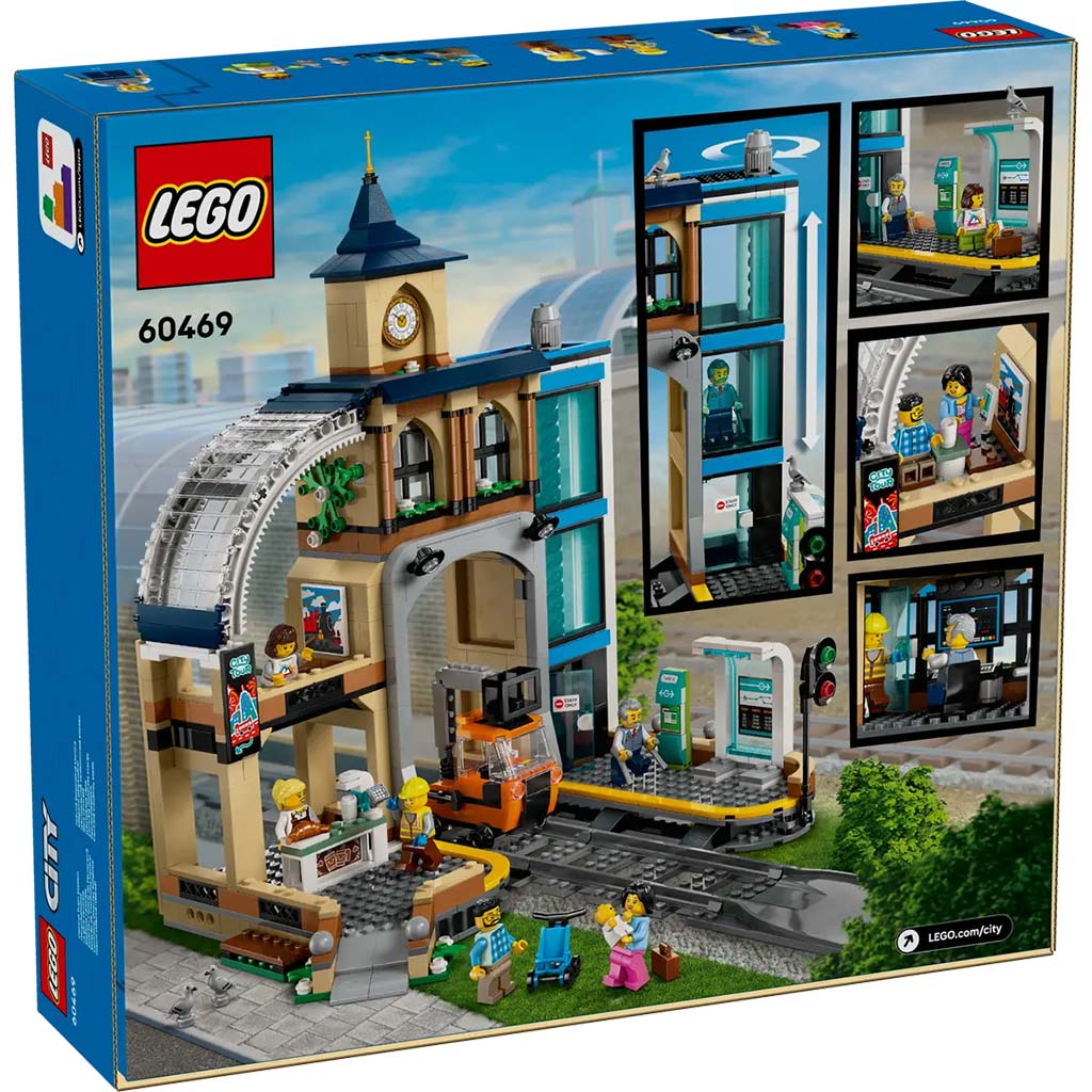 LEGO® City: Hlavná stanica (60469) kép 8