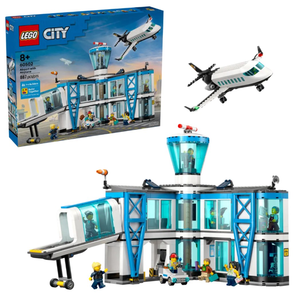 LEGO® City: Letisko s lietadlom (60502)