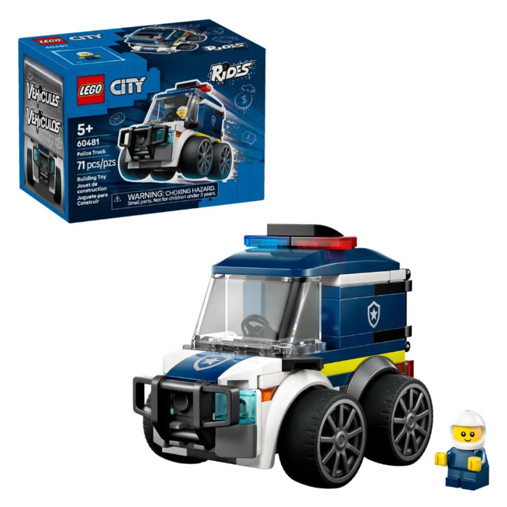LEGO® City: Vozidlá – Policajné nákladné auto (60481)