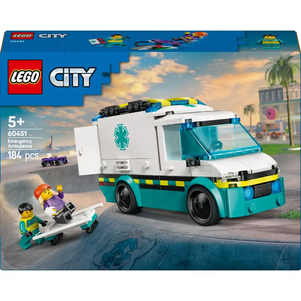 LEGO® City: Záchranná sanitka (60451) kép 1
