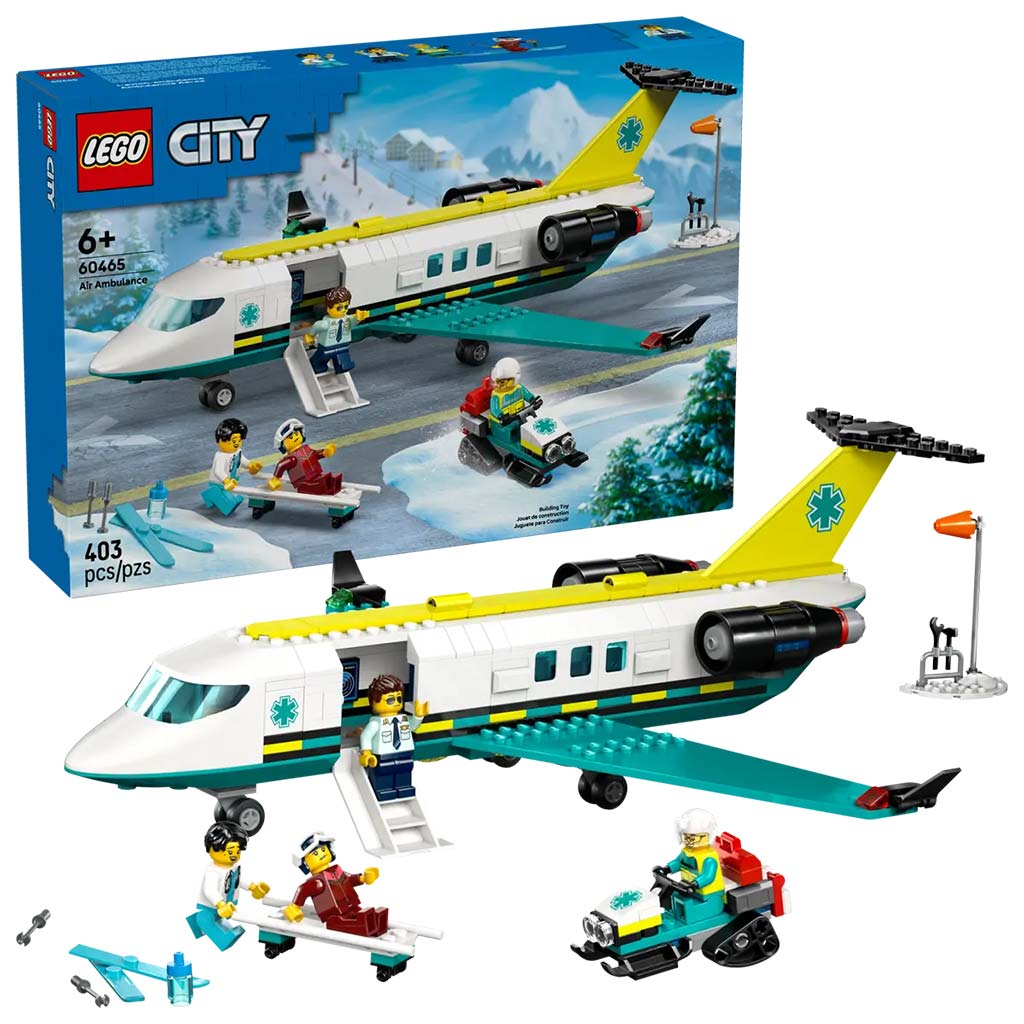 LEGO® City: Záchranné lietadlo pre núdzové situácie (60465)