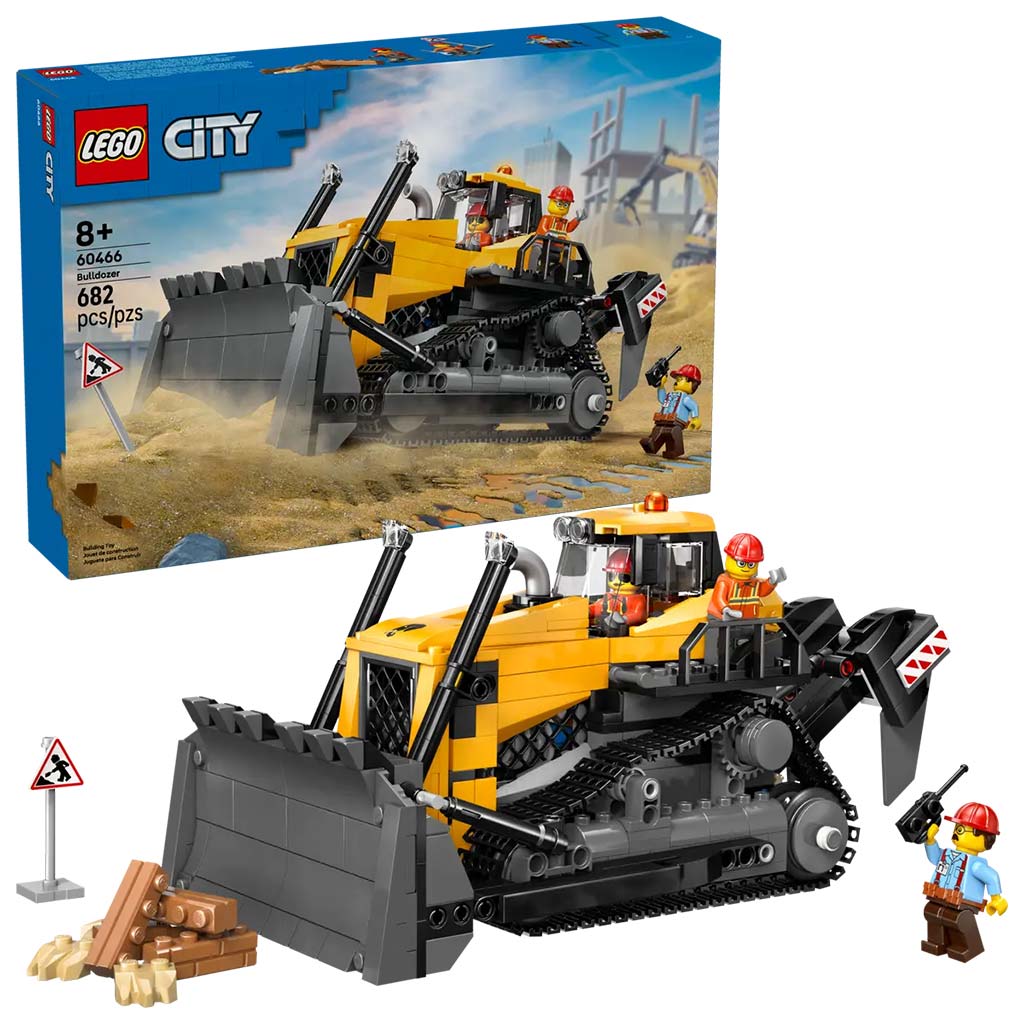 LEGO® City: Žltý buldozér (60466)