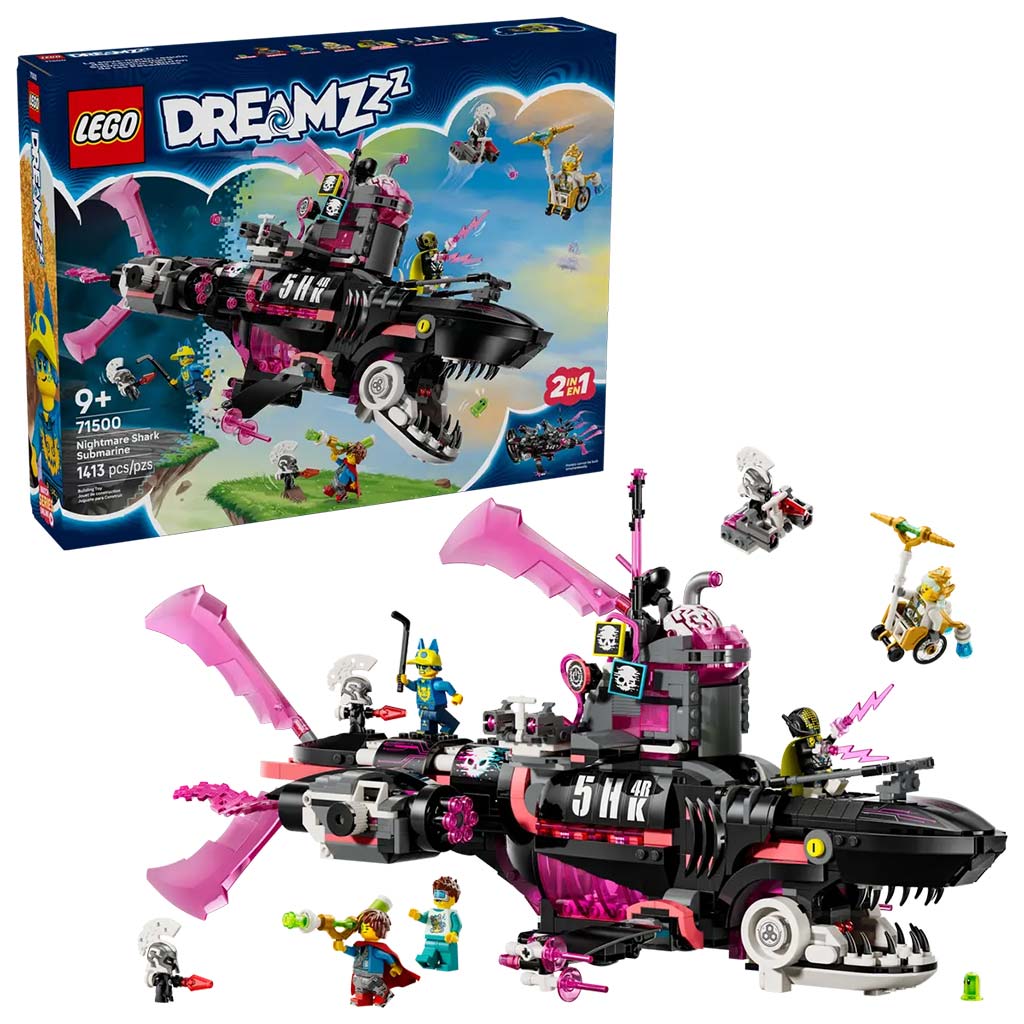 LEGO® DREAMZzz: Nočná mora žralok-podmorská loď (71500)