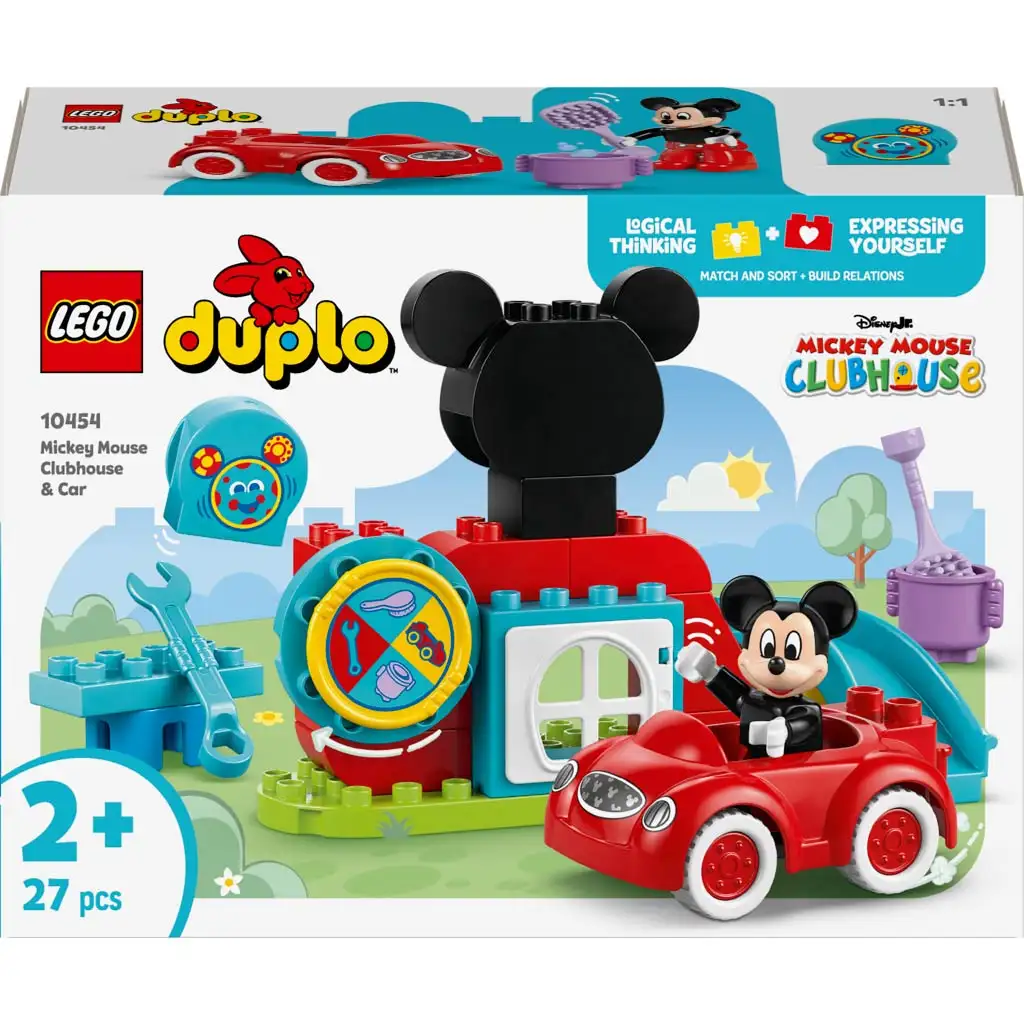 LEGO® DUPLO®: Ihrisko a auto Mickeyho Mousea (10454)