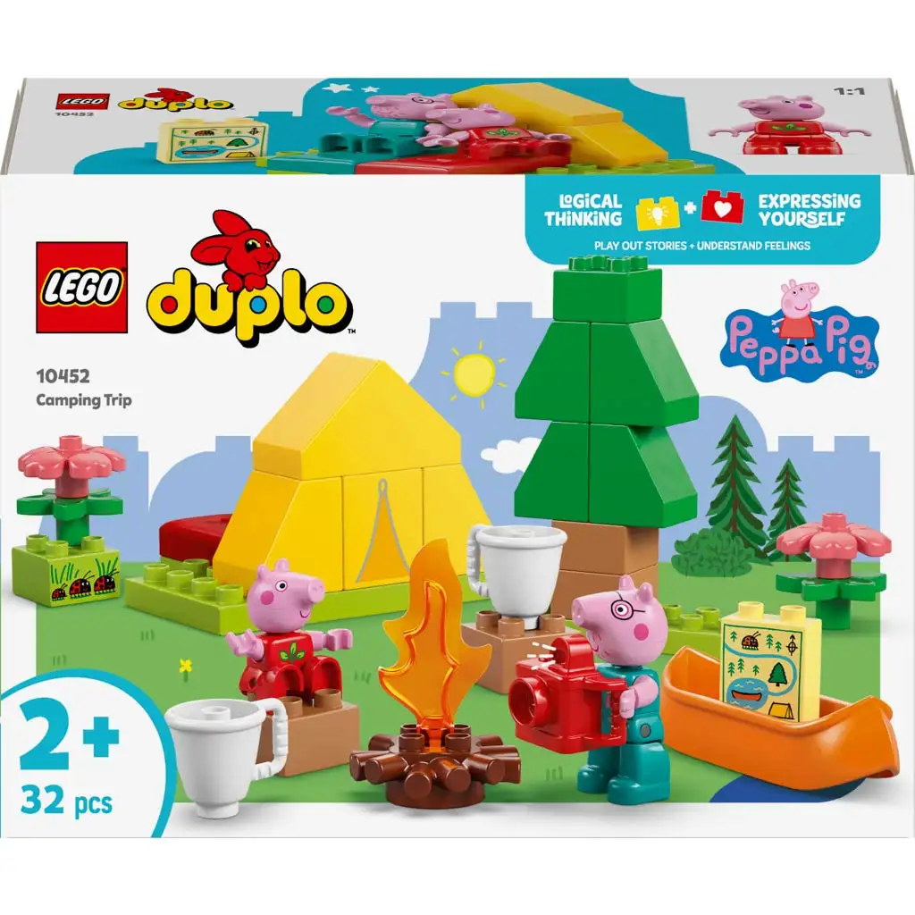 LEGO® DUPLO®: Peppa Pig Kempingový výlet (10452)