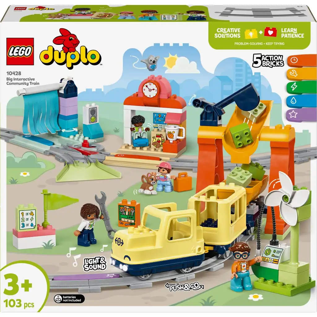 LEGO® DUPLO®: Veľký interaktívny vlak (10428)