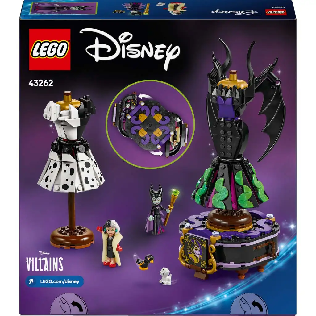 LEGO® Disney: Maleficent a Cruella de Vil oblečenie (43262) kép 6