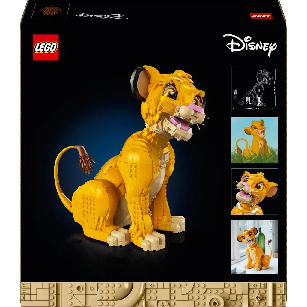 LEGO® Disney: Simba, mladý leví kráľ (43247) kép 3