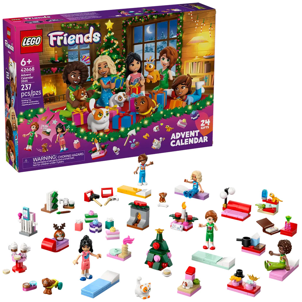 LEGO® Friends: Adventný kalendár 2025 (42668)