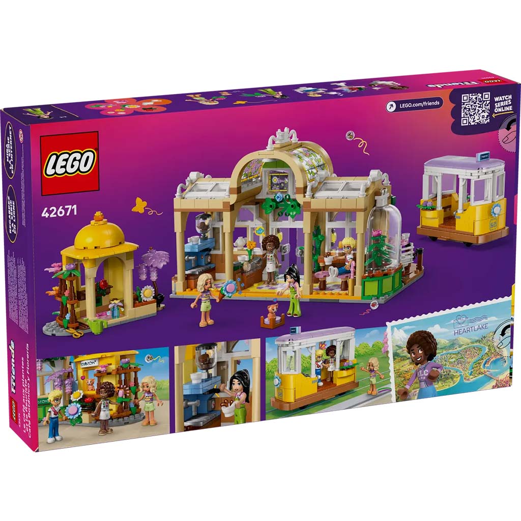 LEGO® Friends: Botanická kaviareň a kvetinárstvo (42671) kép 5