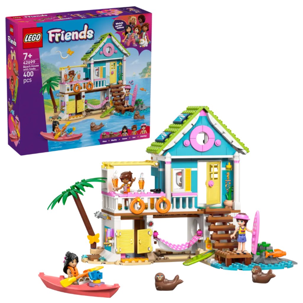 LEGO® Friends: Plážový dom s tuleňmi (42699)