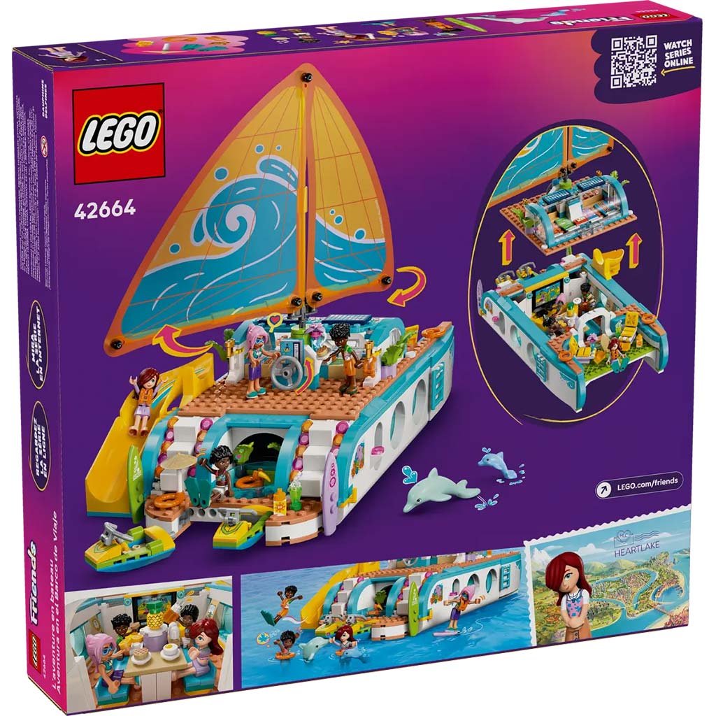 LEGO® Friends: Výlet loďou a dobrodružstvo (42664) kép 8