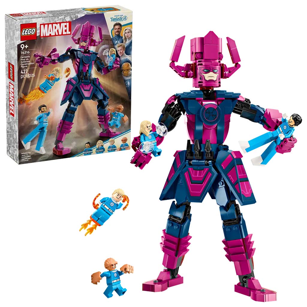 LEGO® Marvel: Fantastická štvorka vs. Galactus stavebná figúrka (76316)