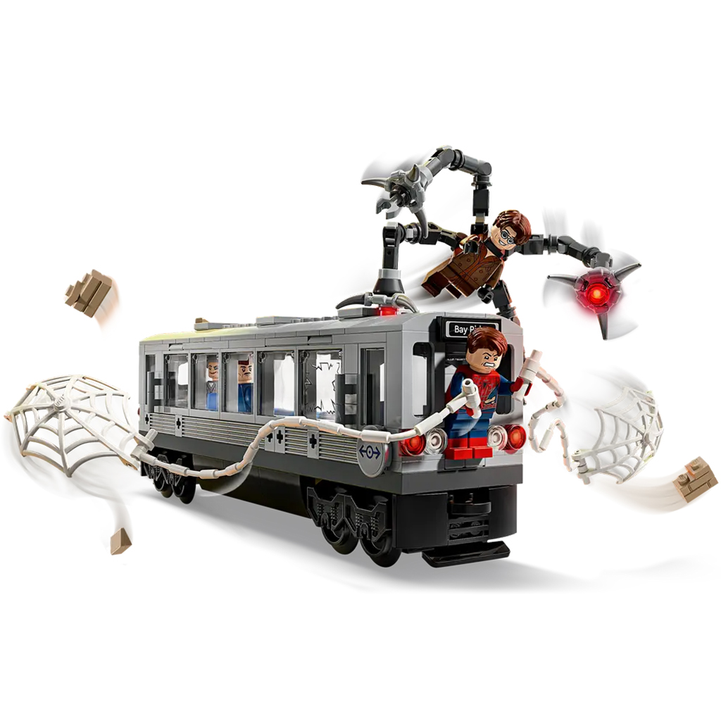 LEGO® Marvel: Súboj Spider-Mana a Doc Ockom vo vagóne metra (76321) kép 5