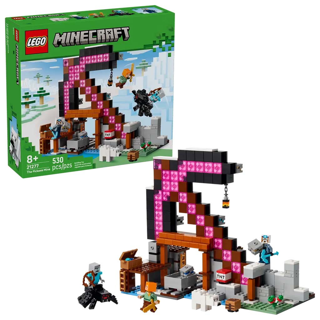 LEGO® Minecraft: Baňa s krompáčom (21277)