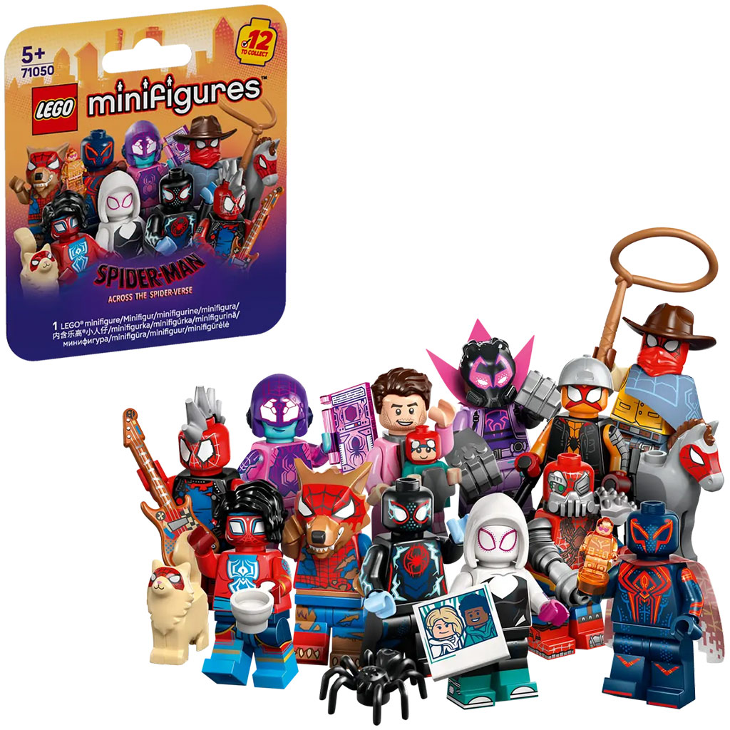 LEGO® Minifigúrky – Spider-Man: Naprieč paralelnými svetmi (71050)