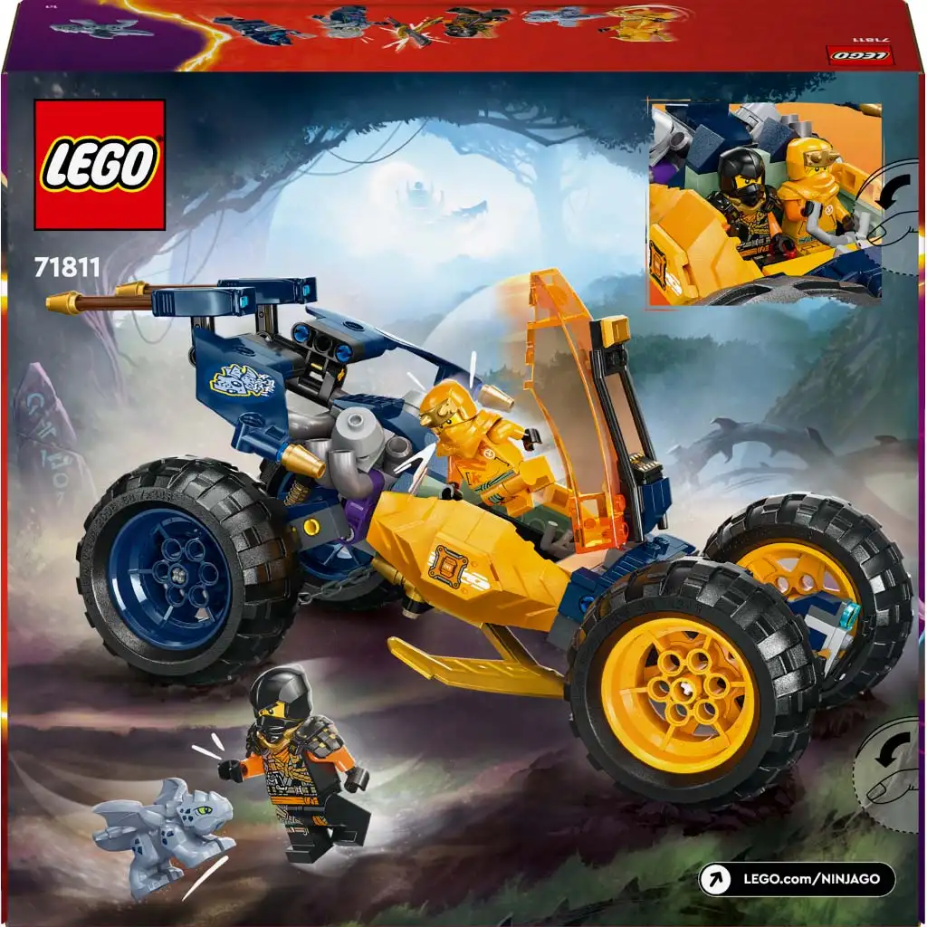 LEGO® Ninjago: Arinov nindža pieskový pretekár (71811) kép 6