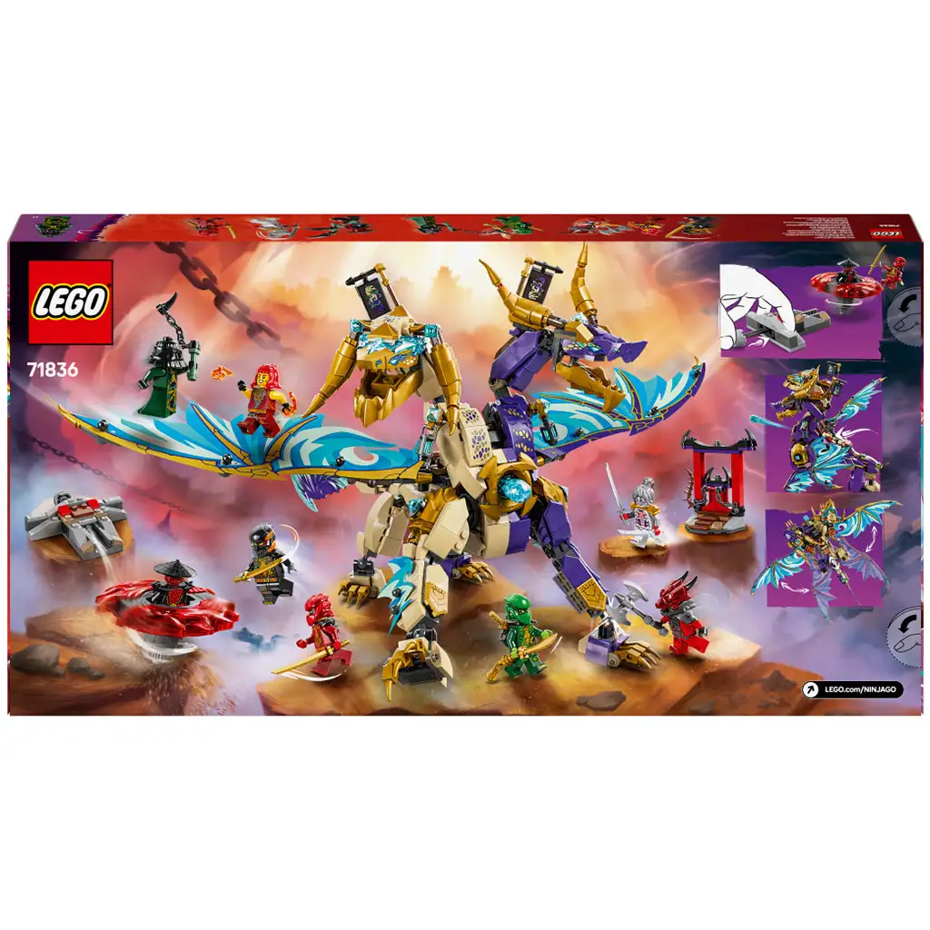 LEGO® Ninjago: Drak prestížnej koncentrácie (71836) kép 3