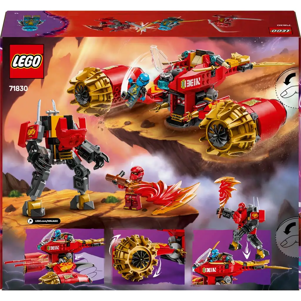 LEGO® Ninjago: Kai búrkový robot (71830) kép 4