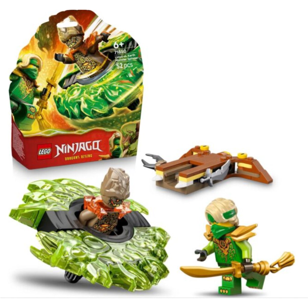 LEGO® Ninjago: Lloyd proti zemnému monštru s točňou (71850)