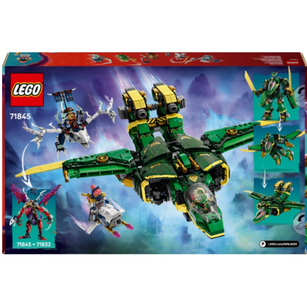 LEGO® Ninjago: Lloydov robot, ktorý sa mení na lietadlo (71845) kép 3
