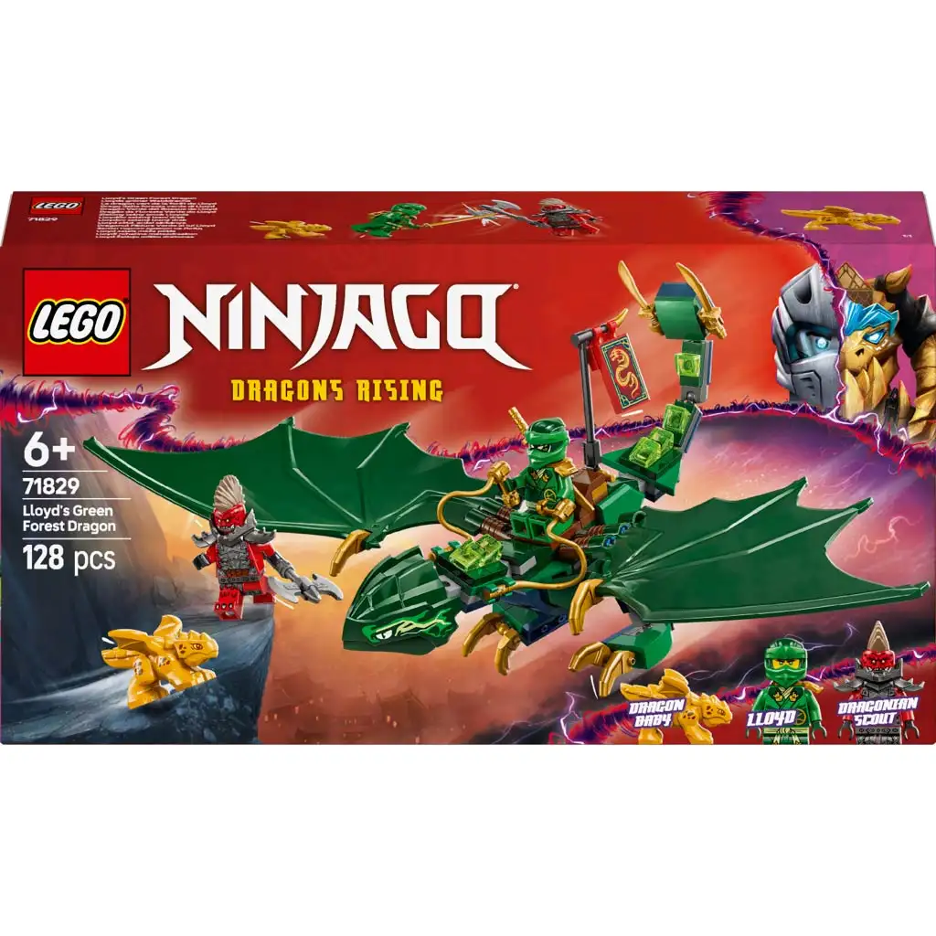 LEGO® Ninjago: Lloydov zelený lesný drak (71829)