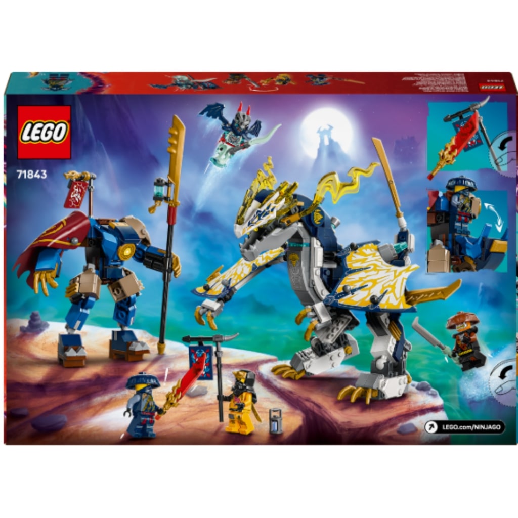 LEGO® Ninjago: Rougin drakovo-jazdecký robot (71843) kép 2