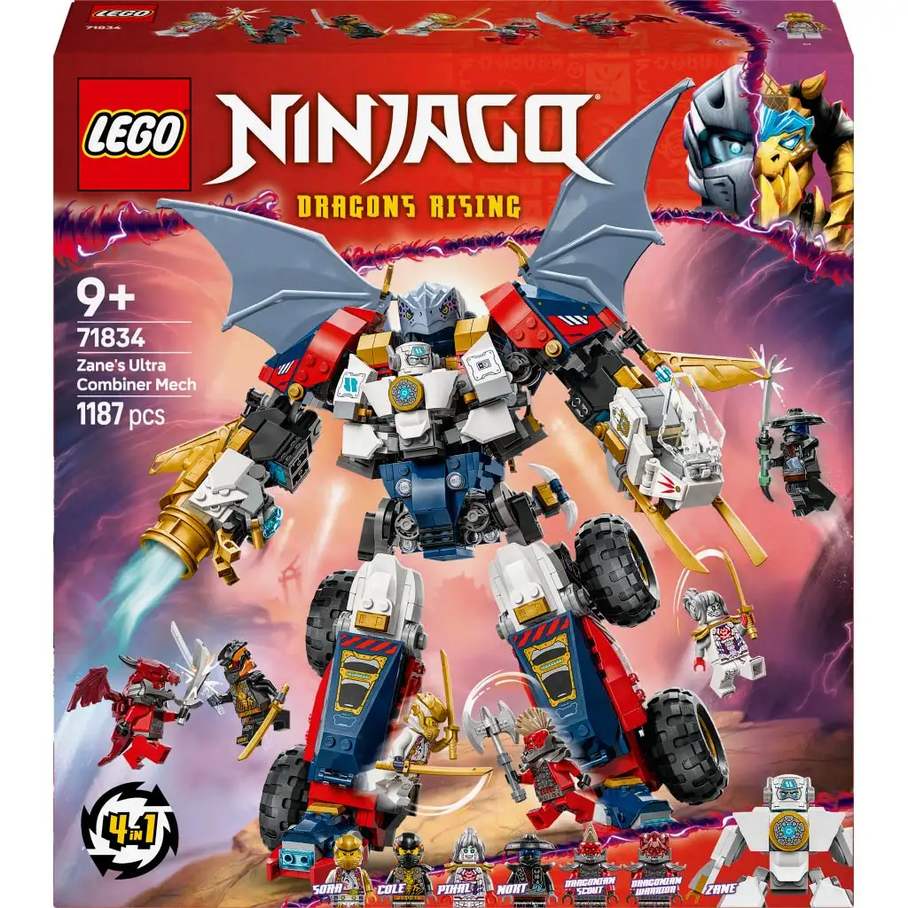 LEGO® Ninjago: Zane kombinovateľný ultra robot (71834)
