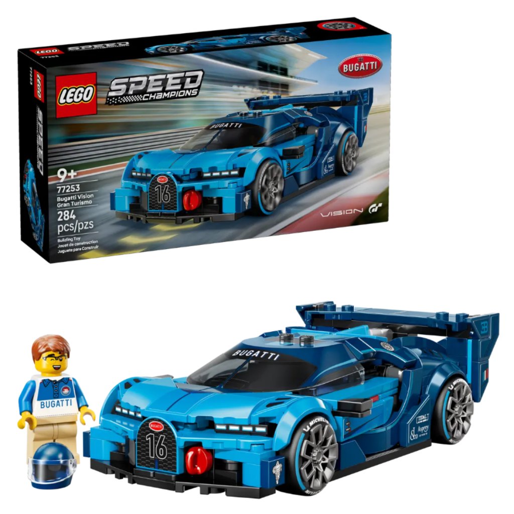 LEGO® Speed Champions: Bugatti Vision GT hypersportové auto (77253)