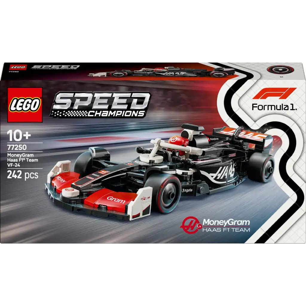 LEGO® Speed Champions: MoneyGram Haas F1® Team VF-24 pretekárske auto (77250) kép 1