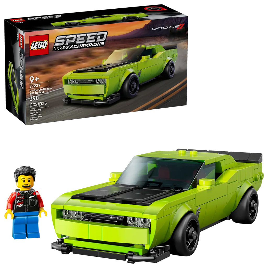 LEGO® Speed Champions: športové auto Dodge Challenger SRT Hellcat (77237)