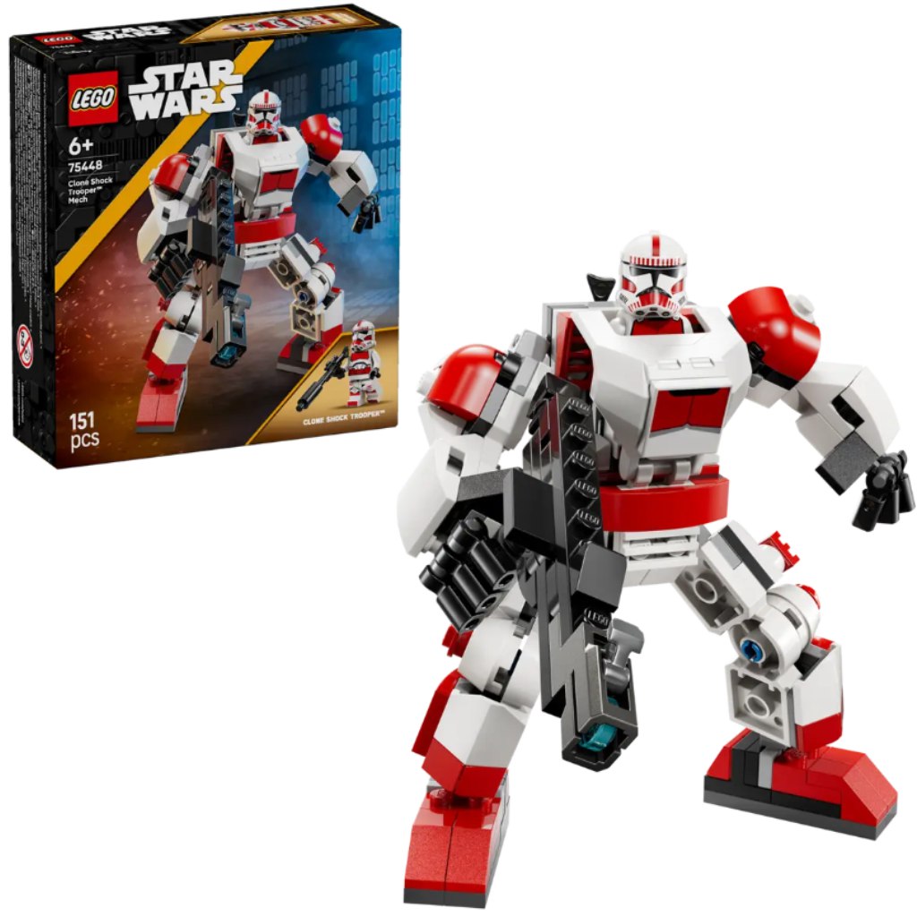 LEGO® Star Wars™: Brnenie klonovaného vojaka Shock Trooper™ (75448)