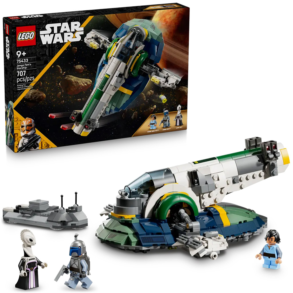 LEGO® Star Wars™: Jango Fettova hviezdna loď (75433)