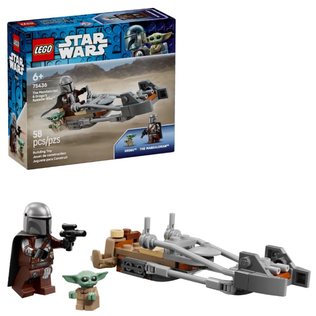 LEGO® Star Wars™: Speeder bike Mandaloriana a Groguho (75436)