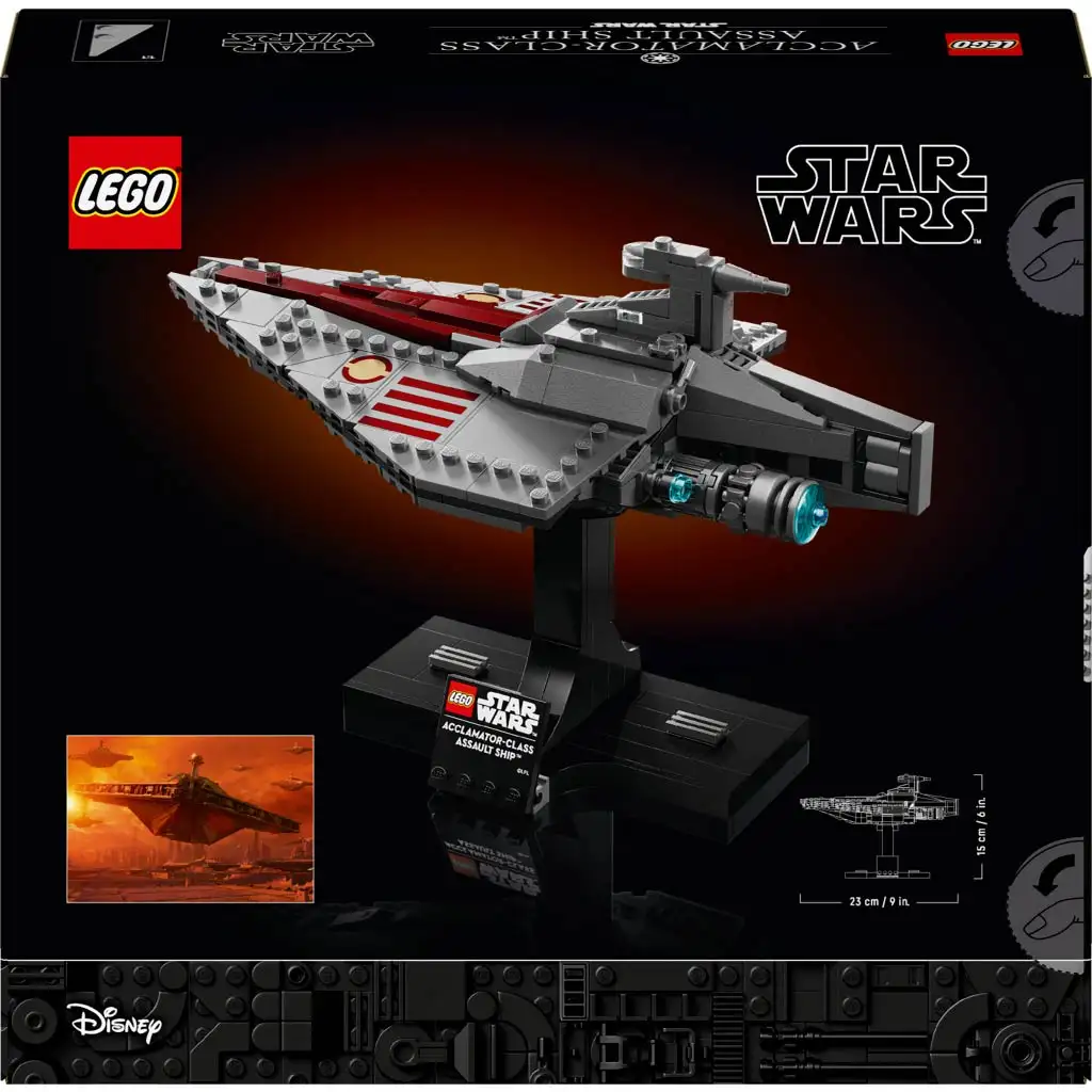 LEGO® Star Wars™: Útočná loď triedy Acclamator™ (75404) kép 4